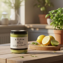 Charger l&#39;image dans la galerie, Chandelle Citron basilic
