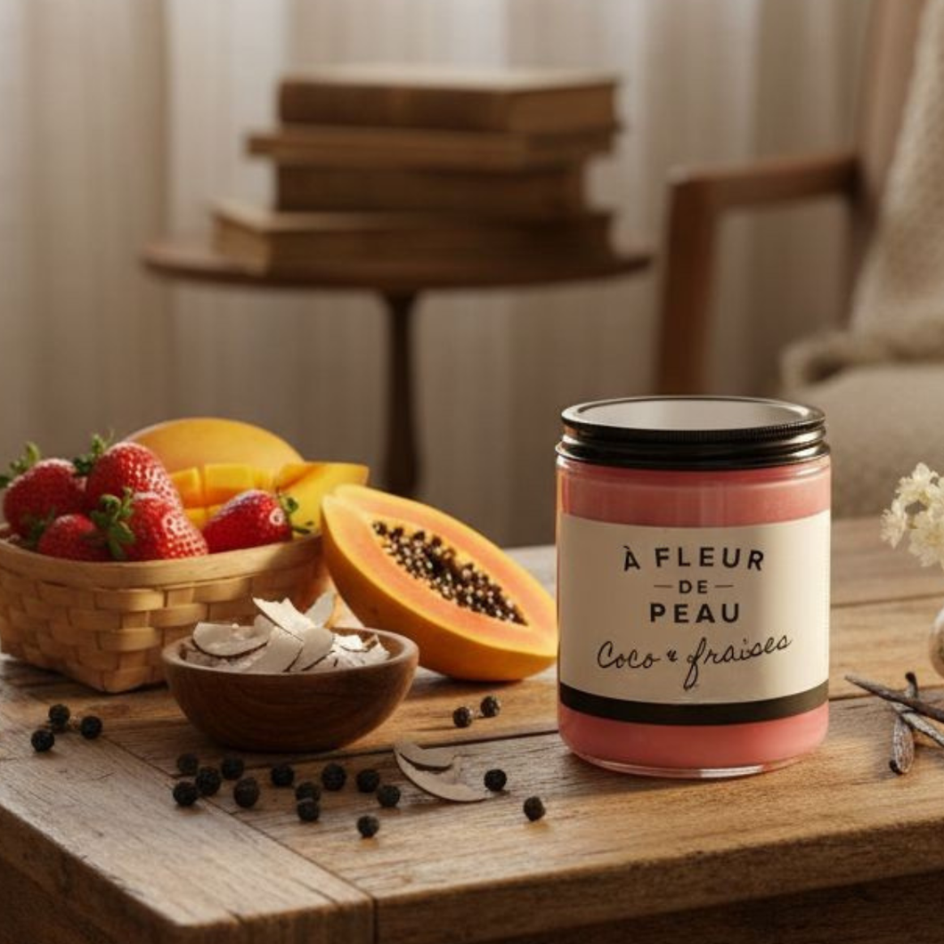 Chandelle Coco & fraises