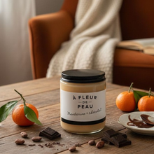 Charger l&#39;image dans la galerie, Chandelle Mandarine &amp; chocolat
