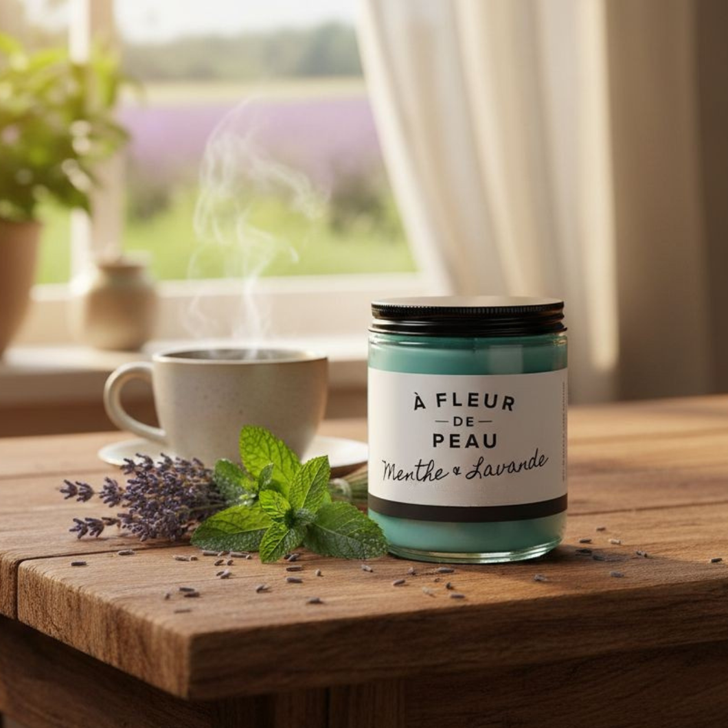 Chandelle Menthe Lavande