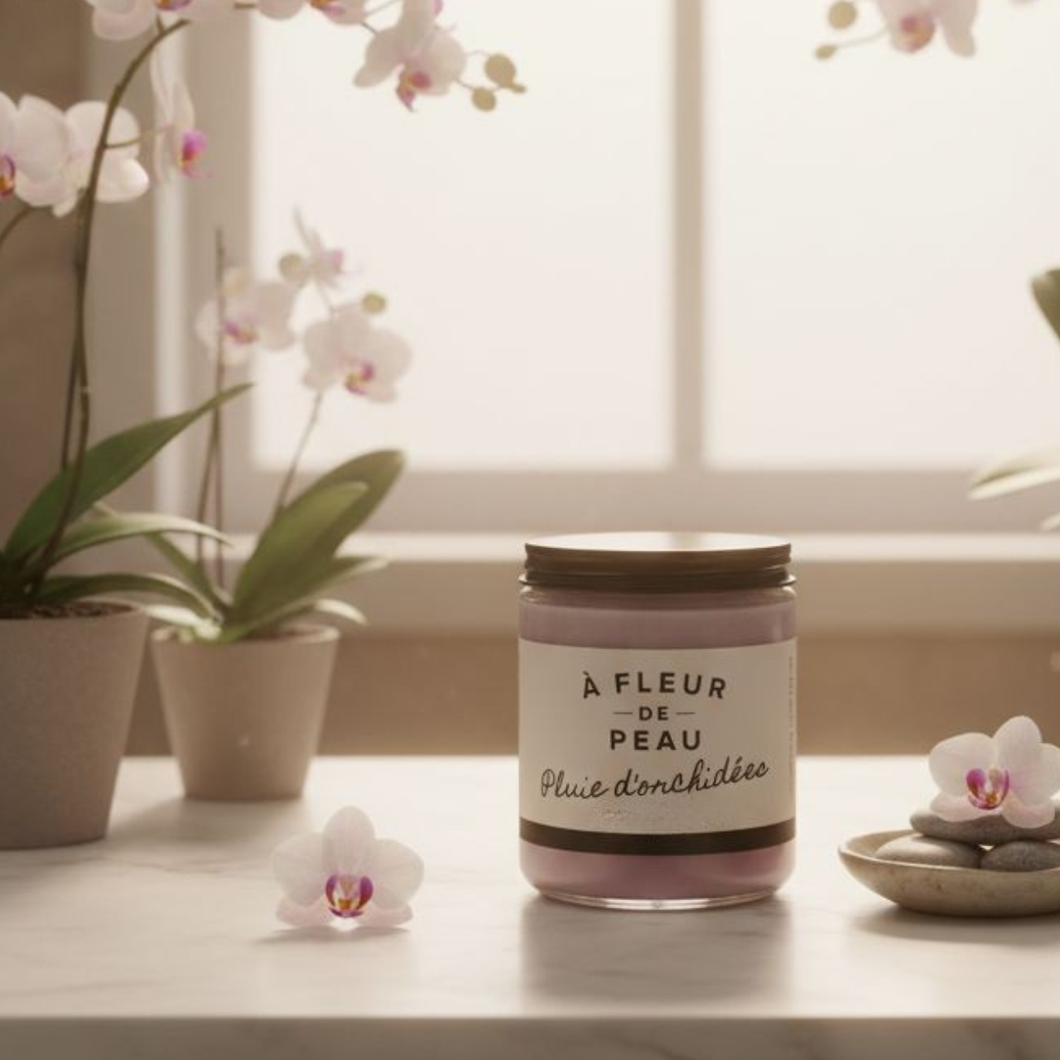 Chandelle Pluie d'orchidée